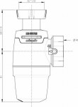 WIRQUIN NEO AIR инновационный сифон без выпуска для мойки. Артикул 30987073.
