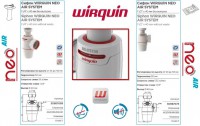 WIRQUIN NEO AIR инновационный сифон с выпуском и гофротрубой. Артикул 30987083.