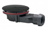 Сифон нового поколения SLIM+ BLACK с мембраной SMART. Артикул 30724080.