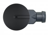 Сифон нового поколения SLIM+ чёрный с мембраной SMART. Артикул 30724080.