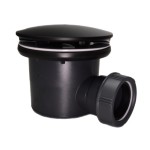 Сифон TOURBILLON (Турбийон) D90 мм, чёрный. Артикул 30120734.